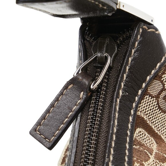 GUCCI Brown Leather Horsebit Shoulder Bag - Picture 5 of 10